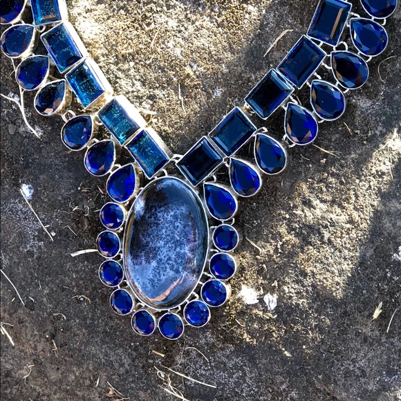 SOLD! Dendtrite opal necklace - Picture 5 of 8